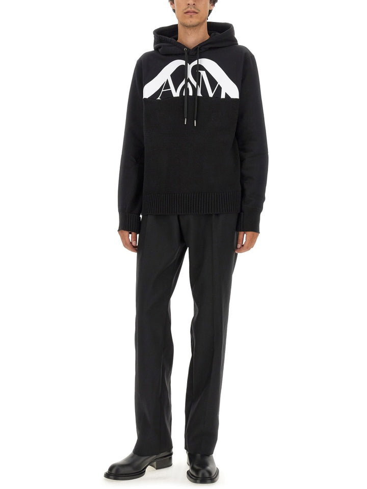 Alexander McQueen Sweatshirts - Black | Wanan Luxury