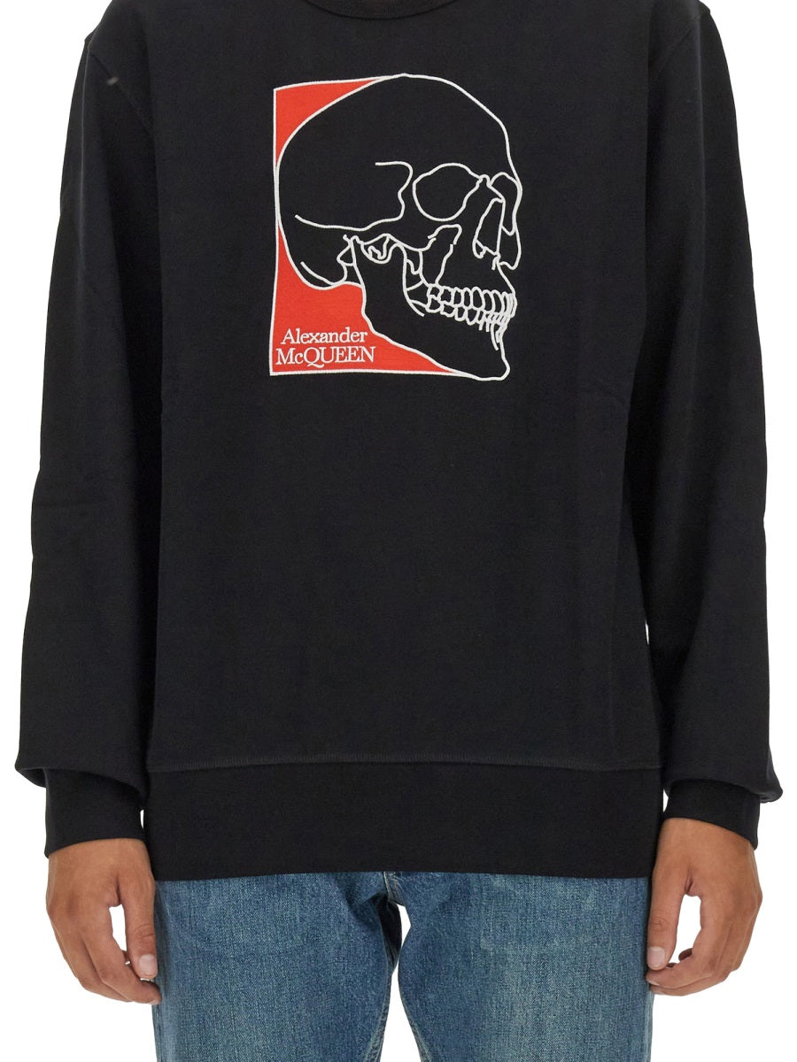 Alexander McQueen Sweatshirts - Black | Wanan Luxury