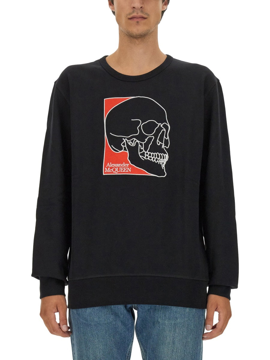 Alexander McQueen Sweatshirts - Black | Wanan Luxury