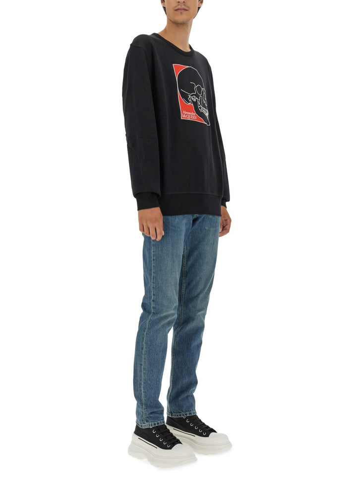 Alexander McQueen Sweatshirts - Black | Wanan Luxury