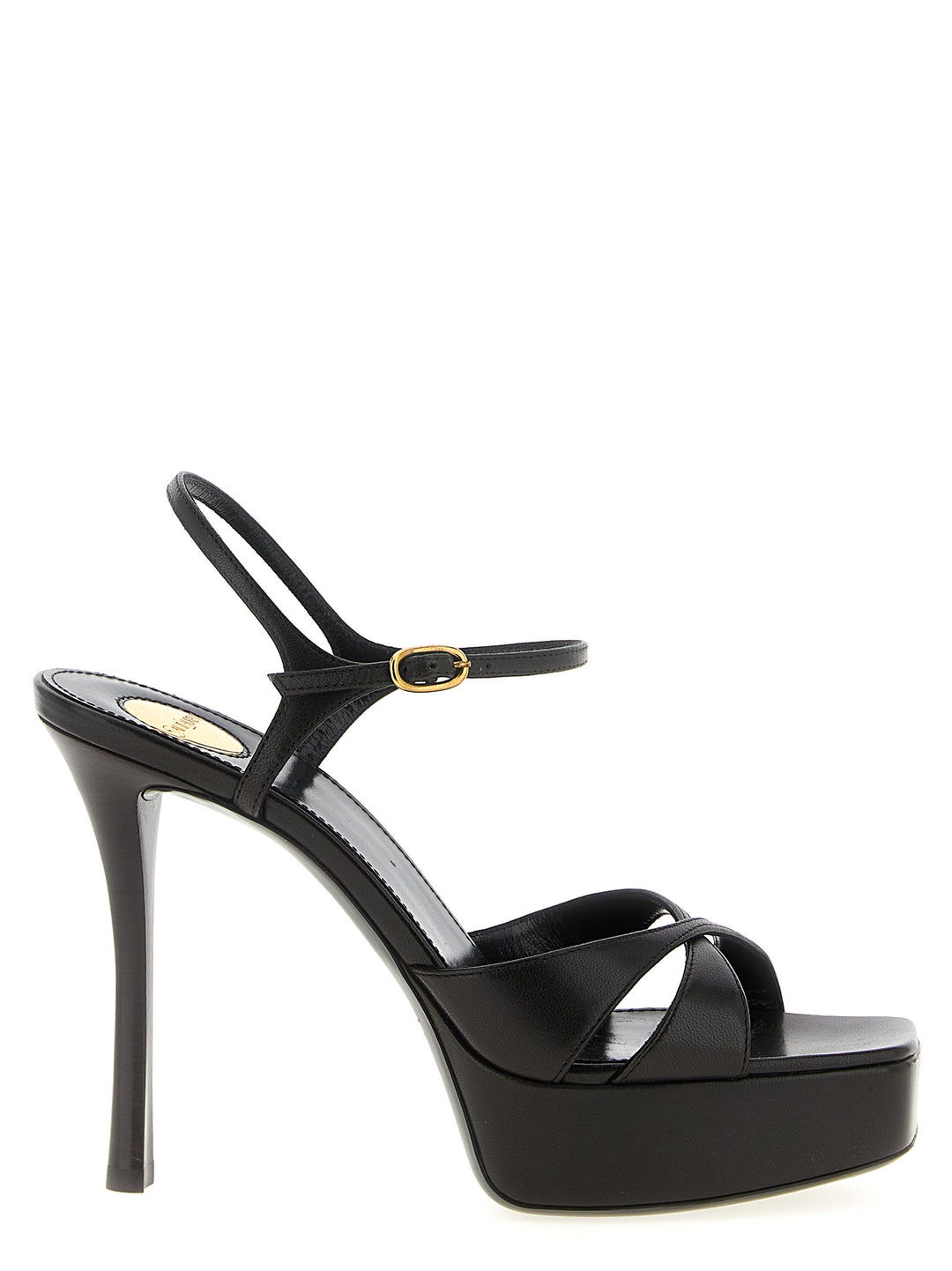 Saint Laurent Debbie Sandals - Brown | 94a3cdcd36f74355654aea21ae326457c62e83e3