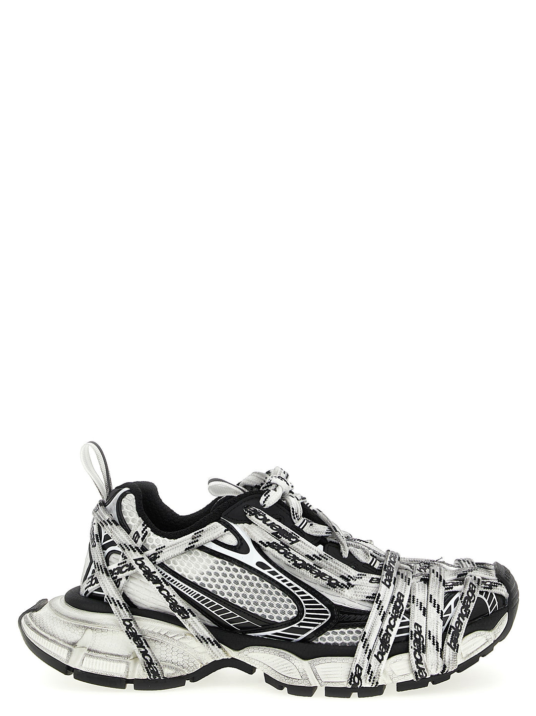 Balenciaga 3xl Extreme Laces Sneakers - White/Black | ed6a696ff999f7ff3ae69e1ac7622ae006217f98