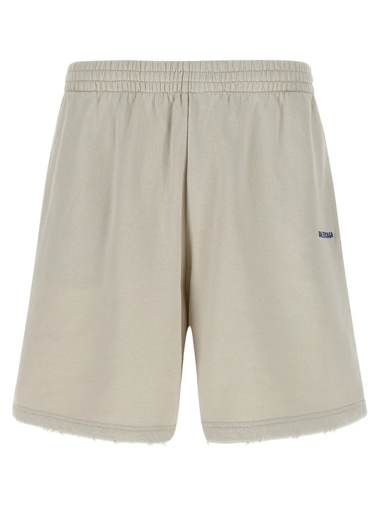 Balenciaga Back Bermuda And Short Beige