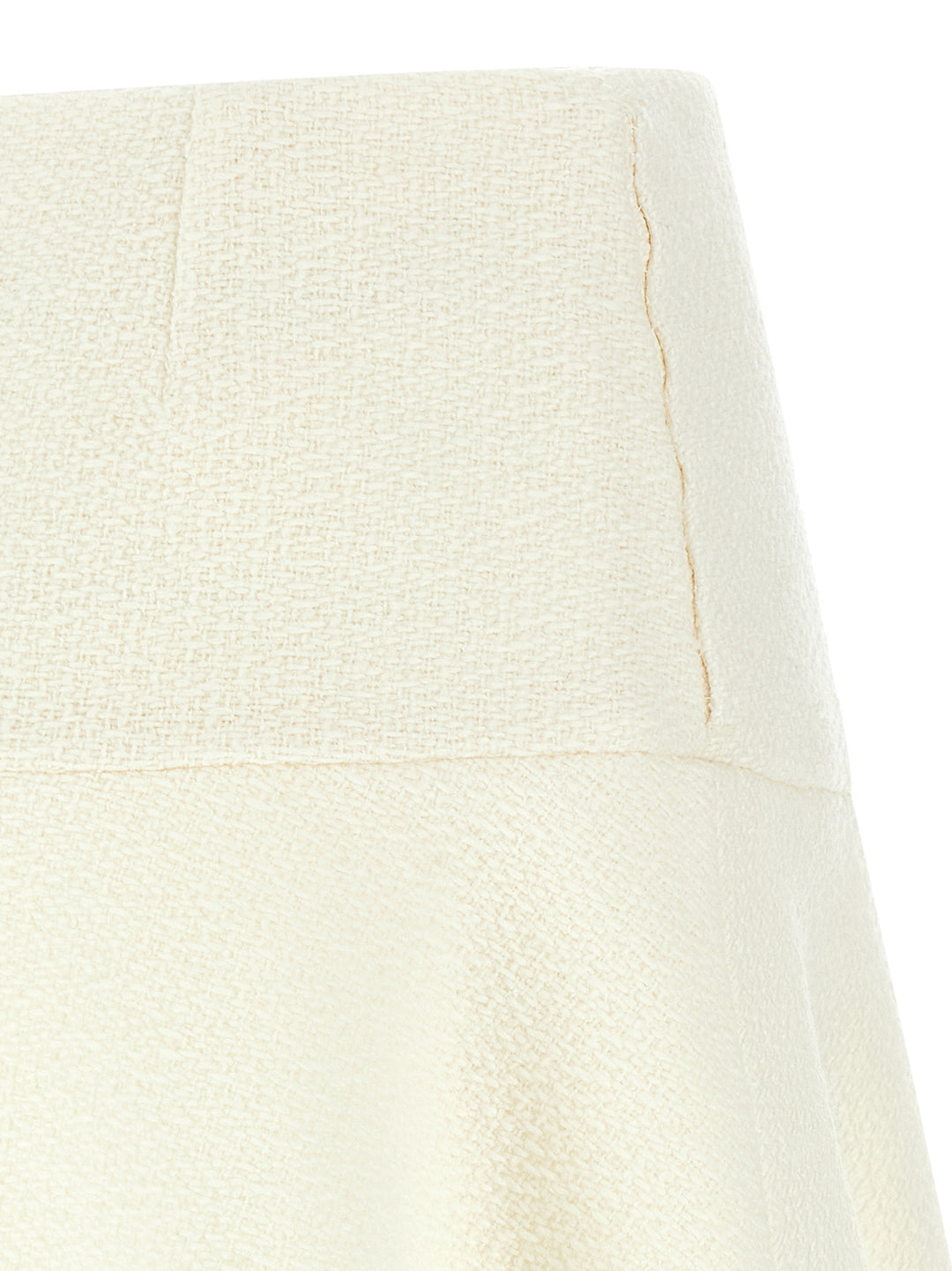 Gucci Bouclé Wool Skirt Skirts - White | 33726f9c4effee1827f6c751bf880fd6300c5037
