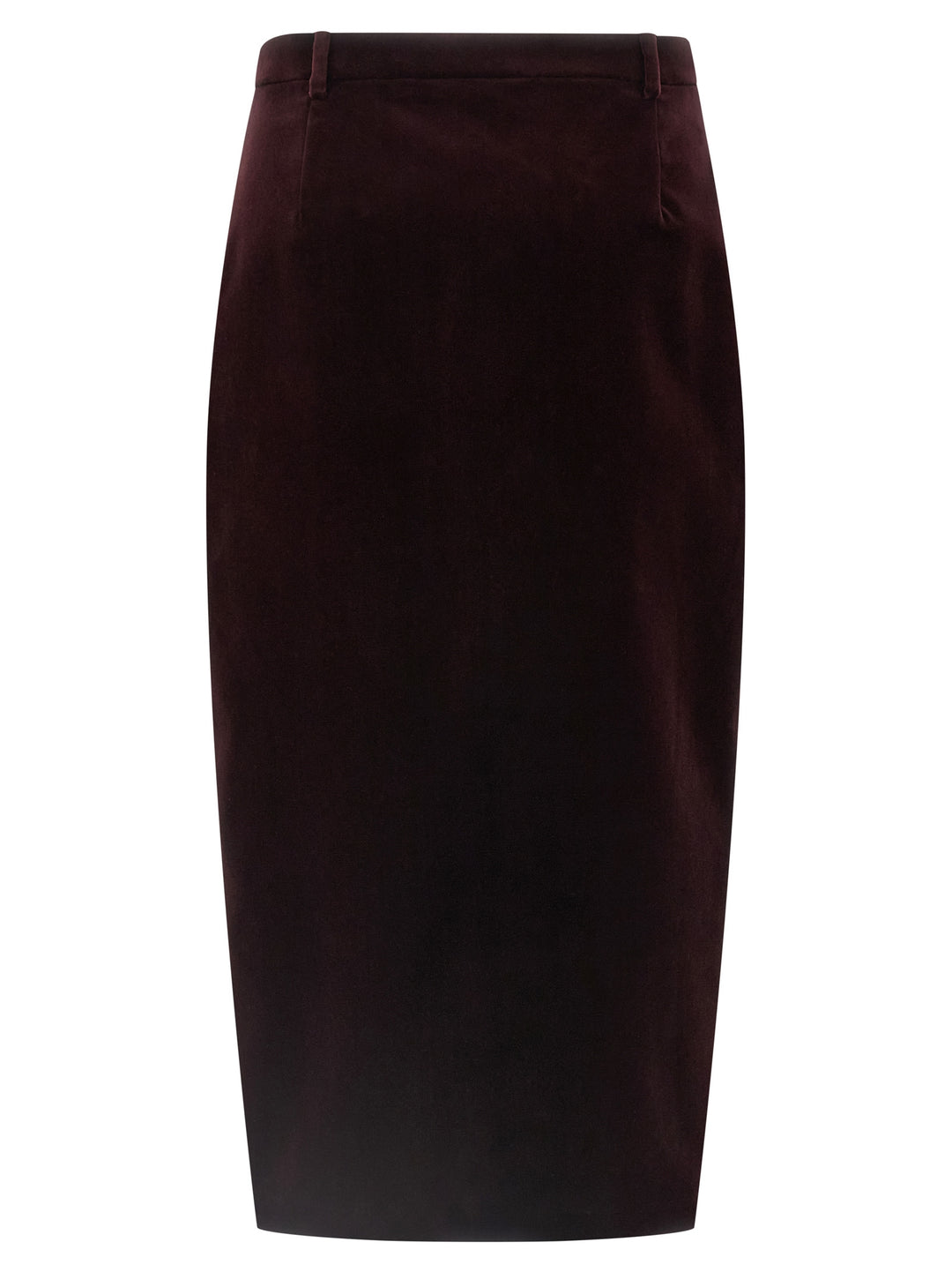 Saint Laurent Velvet Skirt Skirts - Bordeaux | 39520fe70b3ae03d471f0270a6e56ed11eaf0baf