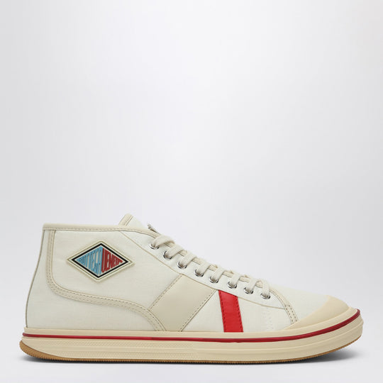 Eliot Sneakers In Ivory/Red