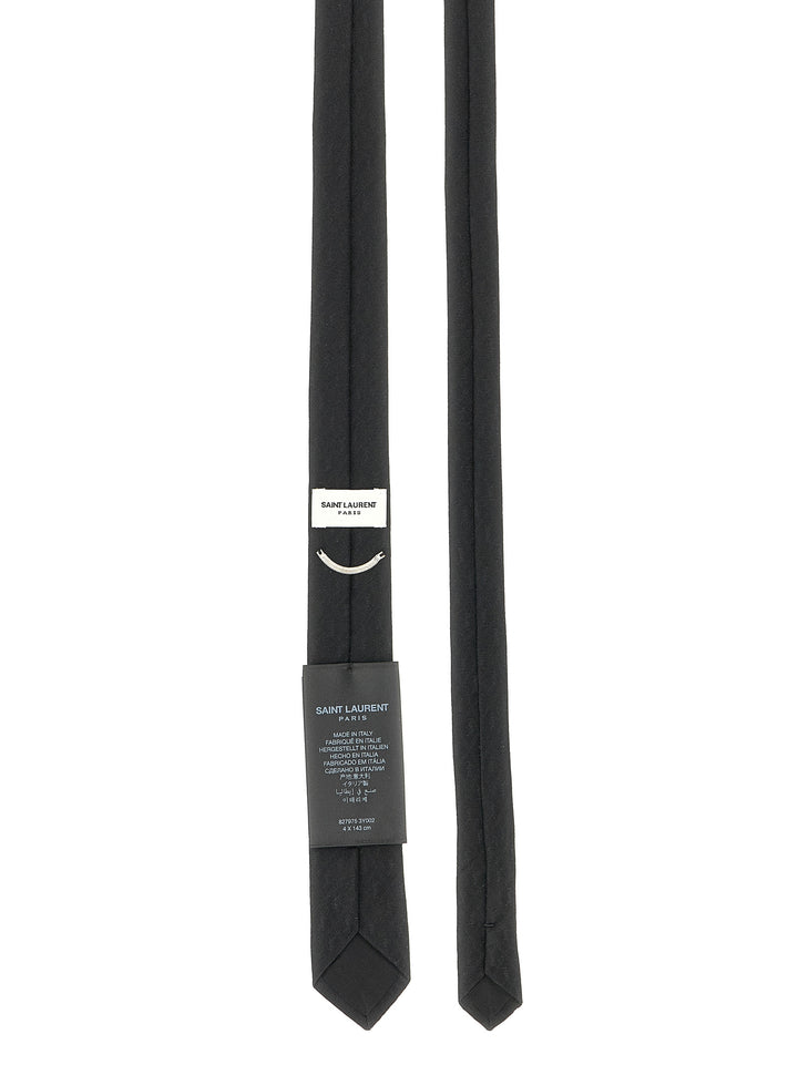 Saint Laurent Monogram Y Ties and Papillon - Black | bc0f7f9348354f683898a9b9bcad417498b77ff7