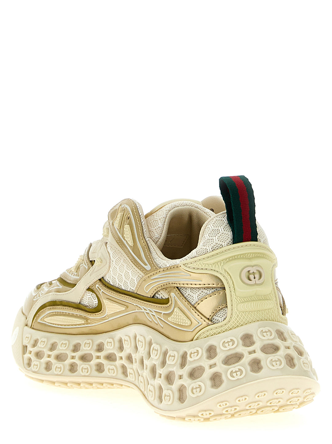 Gucci Gucci Cub3d Sneakers - Gold | b94d85d38b8d90754d385c9661204aaf38a93750