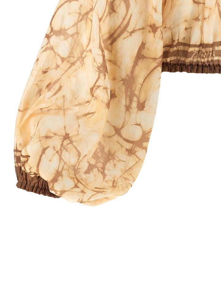 Zimmermann Indra Tops - Beige | 06e8bda32d79fba3c47e312767c873d458bc04f9