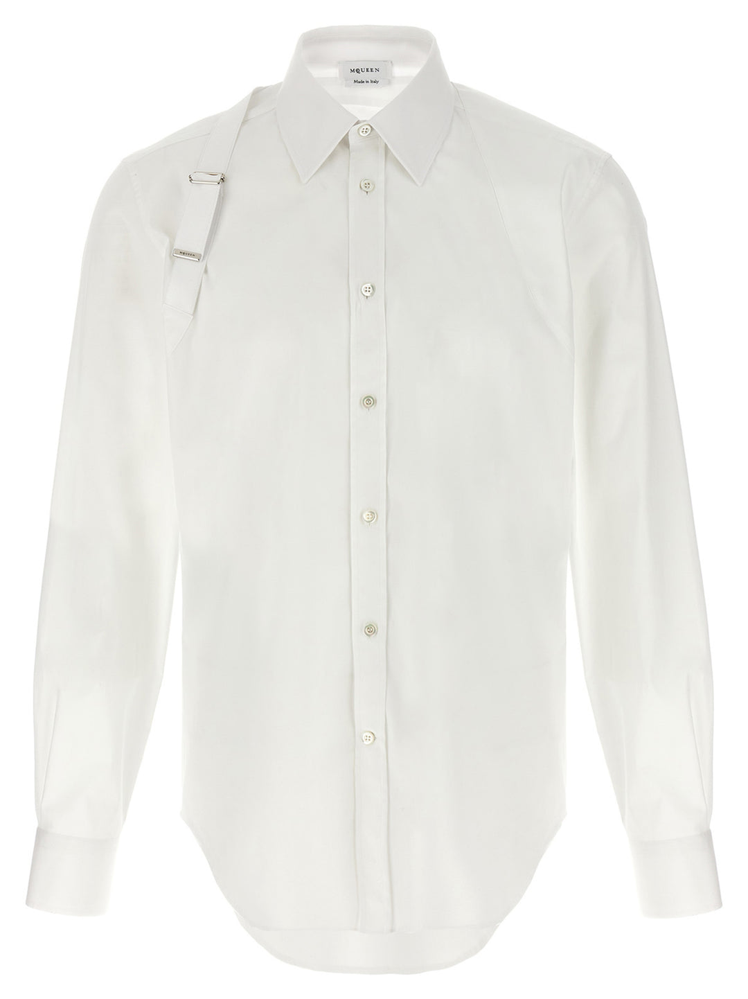 Mcqueen Harness Shirt and Blouse - White | 83a94ab28b486c796f09cc4556dc8e2951542e01
