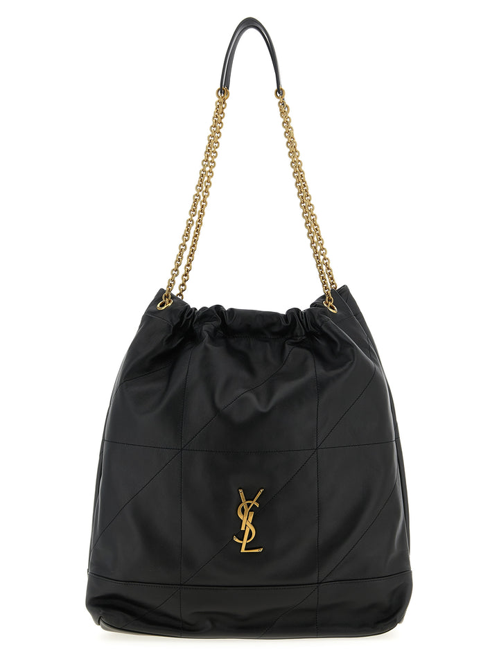 Saint Laurent Jamie Shoulder Bags - Black | 52eaee9ba6a2e8908f2ce3c68fb3bc3c59a0f175