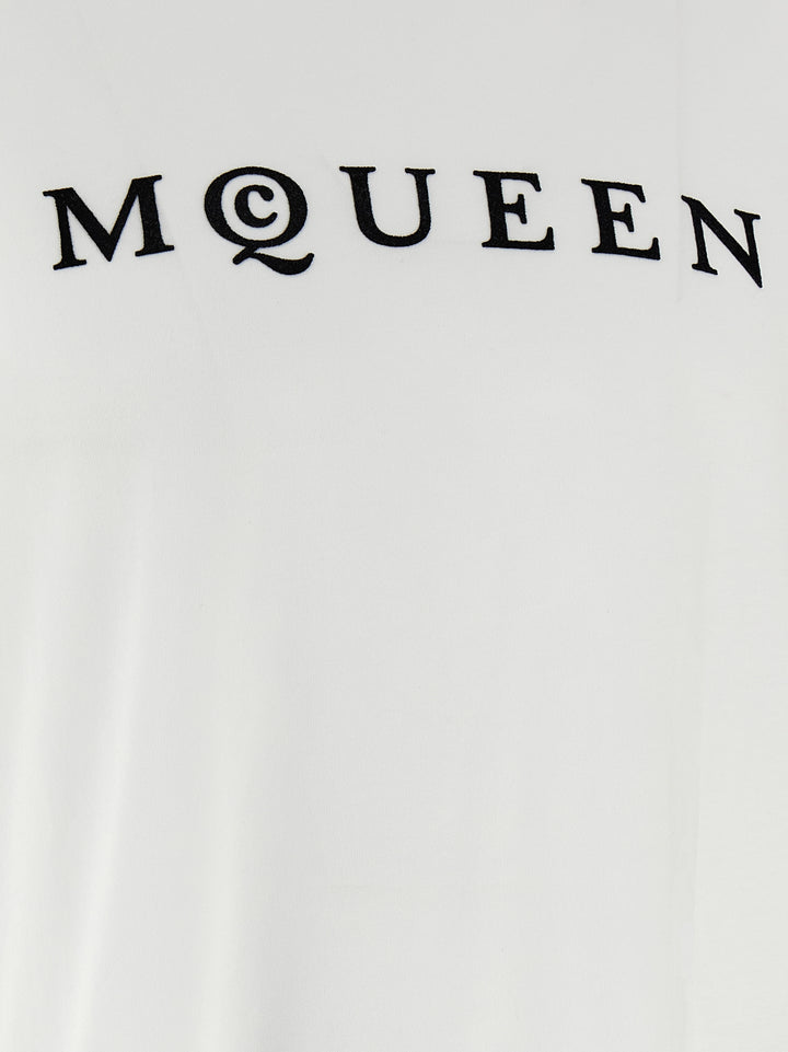 Mcqueen Mcqueen T-shirt - White/Black | ef2c13f134b518f6e69457908a374402e8a8b680