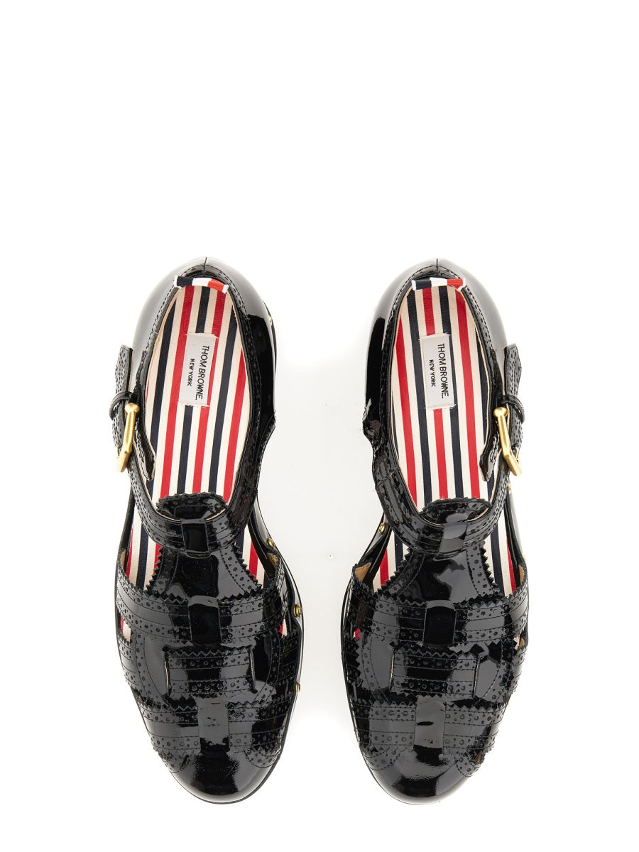 Thom Browne Sandals - Black | Wanan Luxury