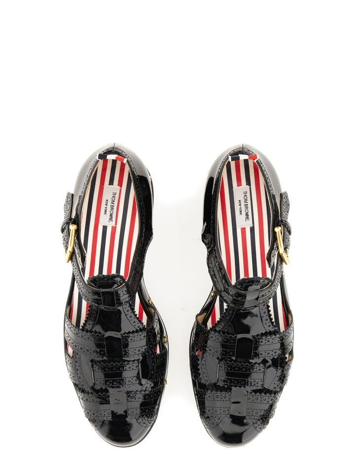 Thom Browne Sandals - Black | Wanan Luxury