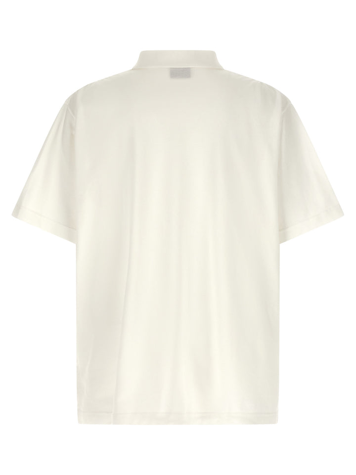 Balenciaga Laurel Classic Polo - White | f192201c2aefec53a477041bf182f94284845105
