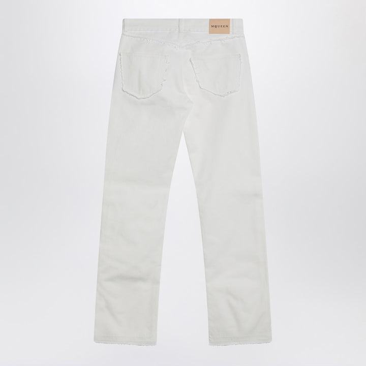 Alexander Mcqueen Pants - White | d8e20f51929462435aed827979742226c8705529