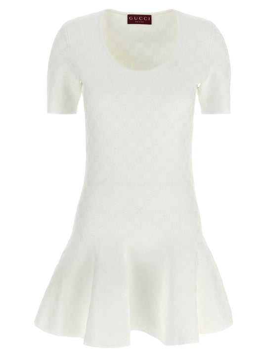 Gg Dress Dresses White