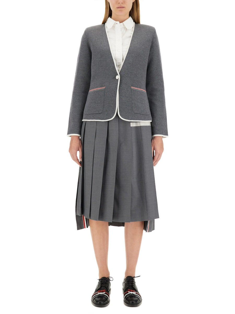 Thom Browne Jackets - Grey | Wanan Luxury