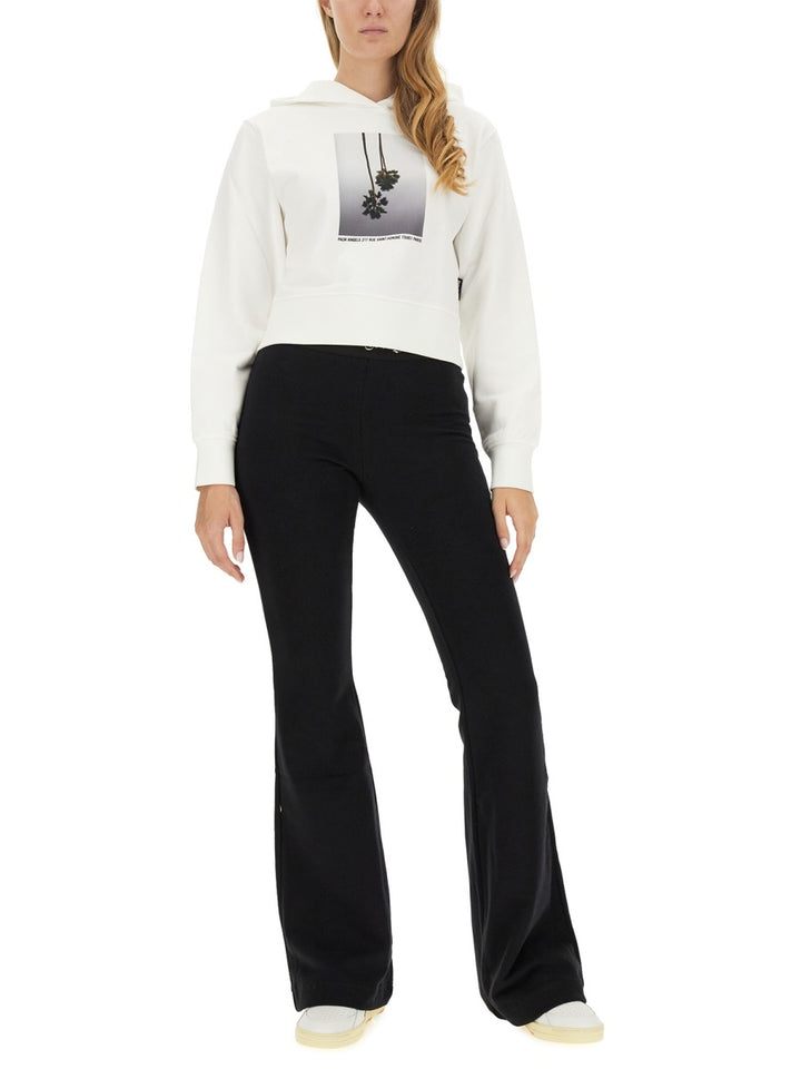 Palm Angels Sweatshirts - White | Wanan Luxury