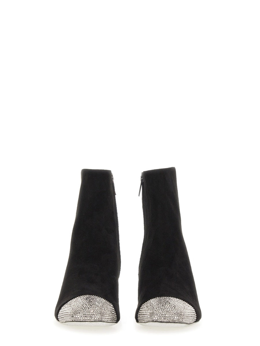 René Caovilla Boots - Black | Wanan Luxury