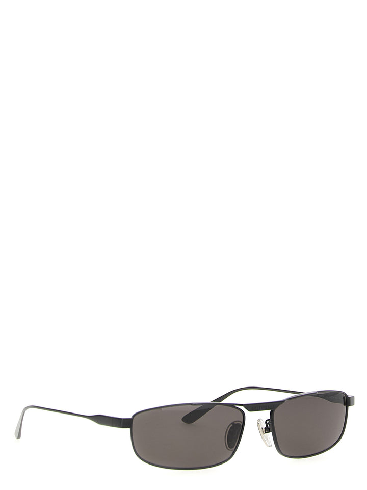 Balenciaga Tag 3.0 Rectangle Sunglasses - Black | 11b4ac742b0eab5ecafdbb8ac2a5f710bac52427
