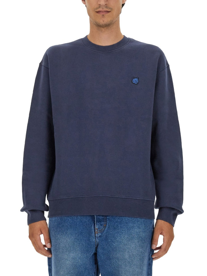 Maison Kitsuné Sweatshirts - Blue | Wanan Luxury