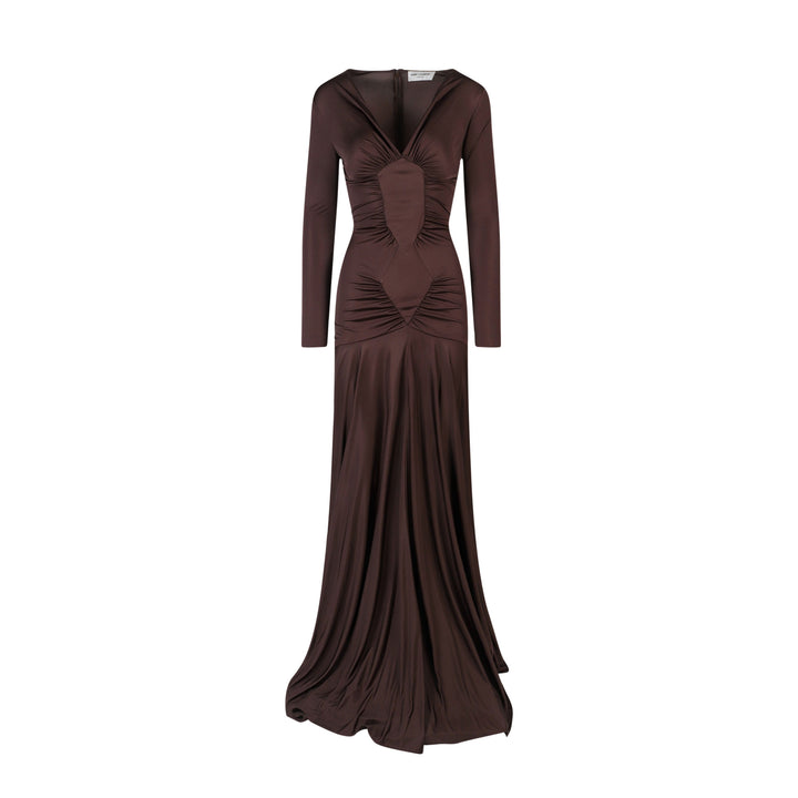 Saint Laurent Dresses - Brown | 0cb116f050f62ad1f0878c9197de04ab367da805