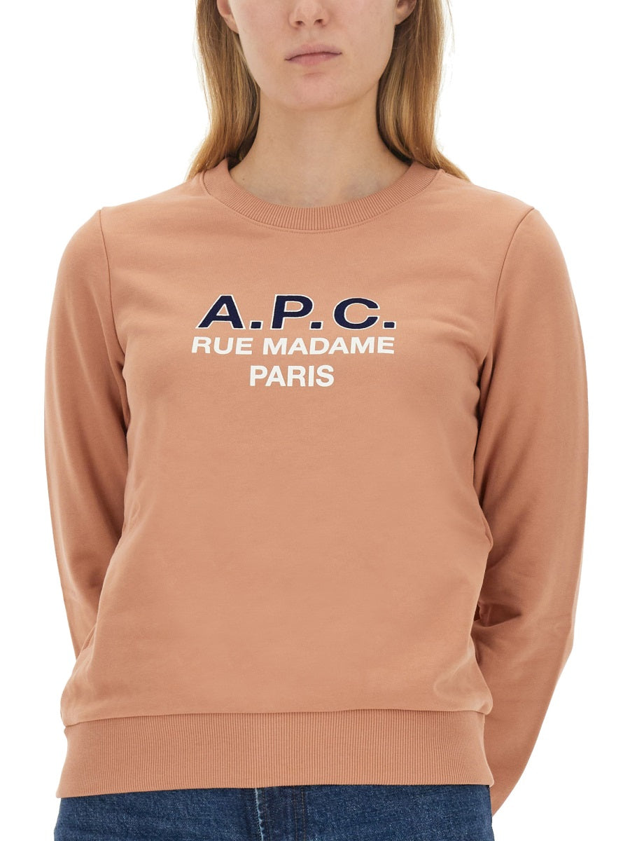 A.P.C. Sweatshirts - Pink | Wanan Luxury