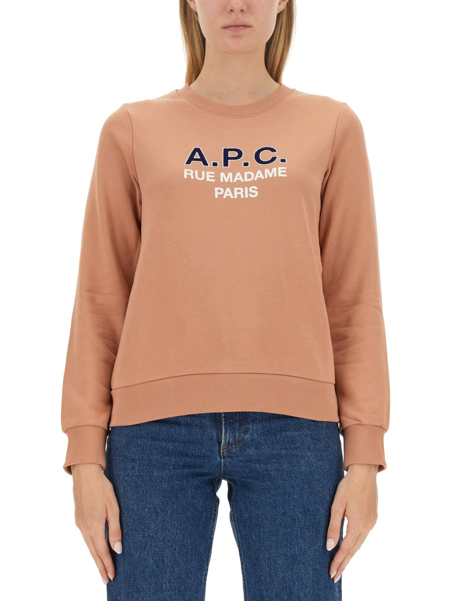 A.P.C. Sweatshirts - Pink | Wanan Luxury