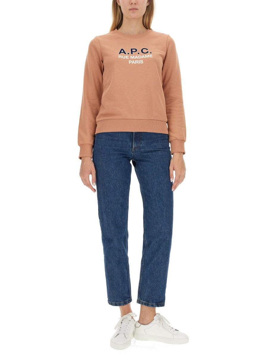 A.P.C. Sweatshirts - Pink | Wanan Luxury