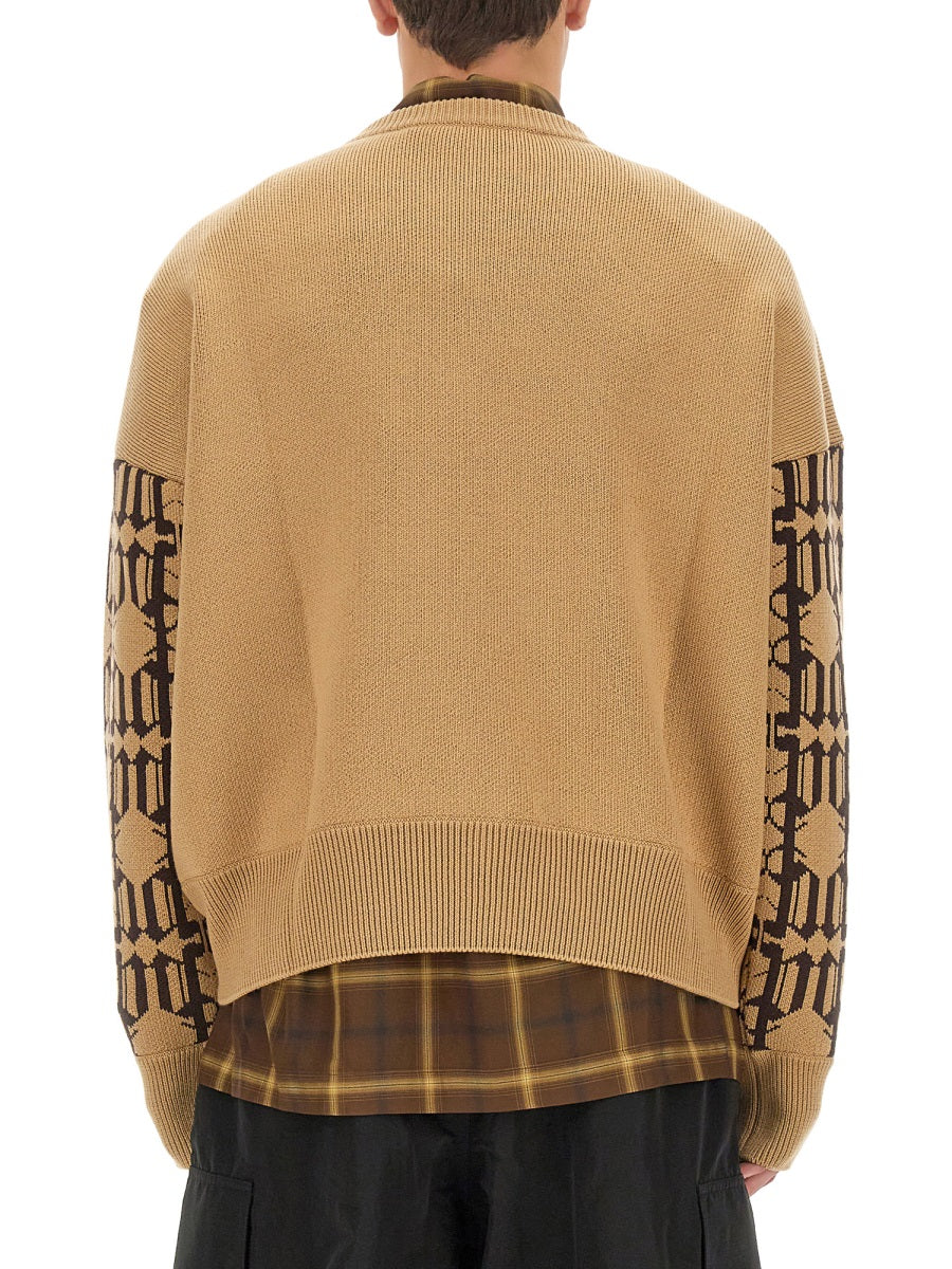 Palm Angels Sweaters - Beige | Wanan Luxury