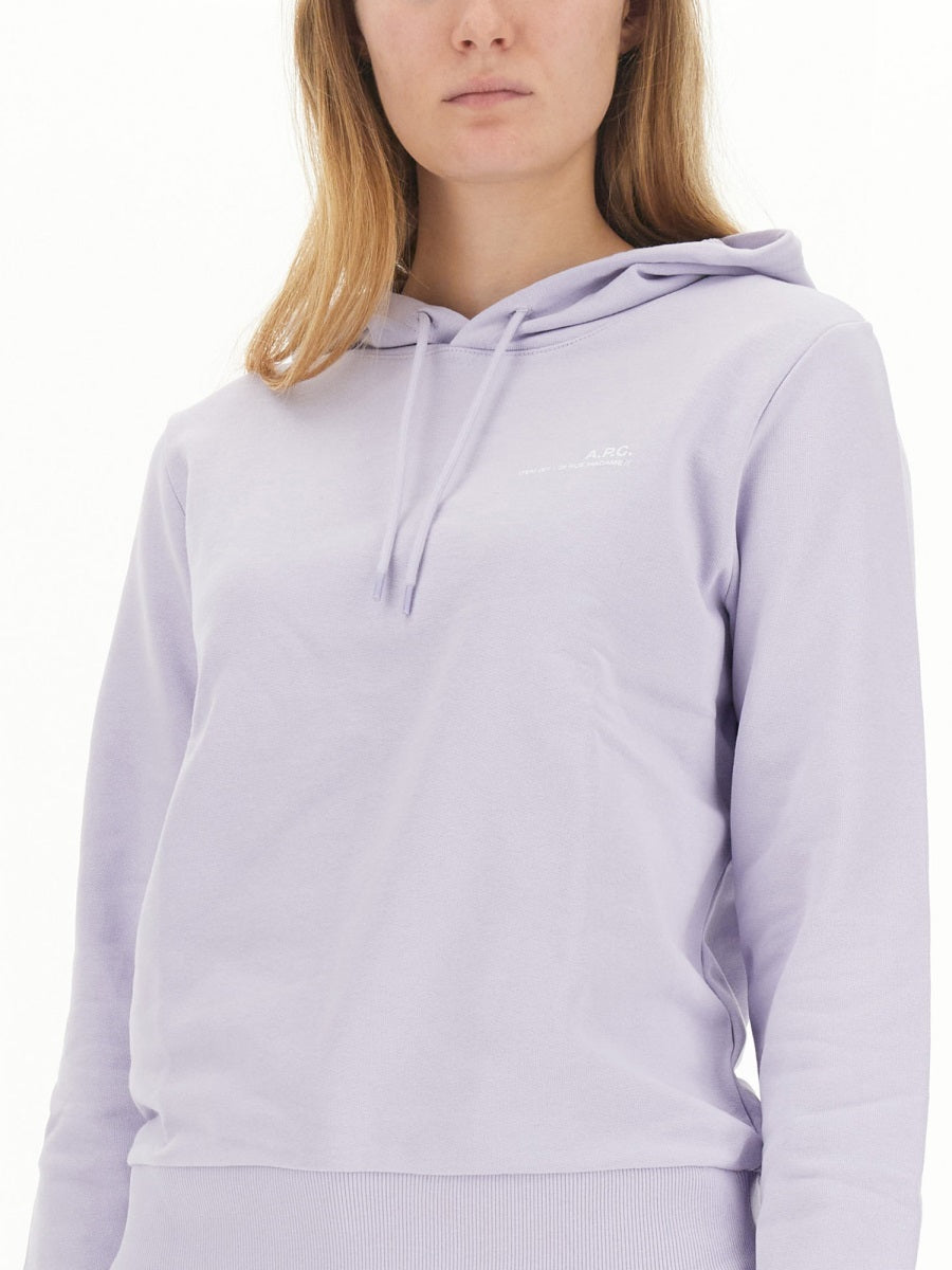 A.P.C. Sweatshirts - Lilac | Wanan Luxury