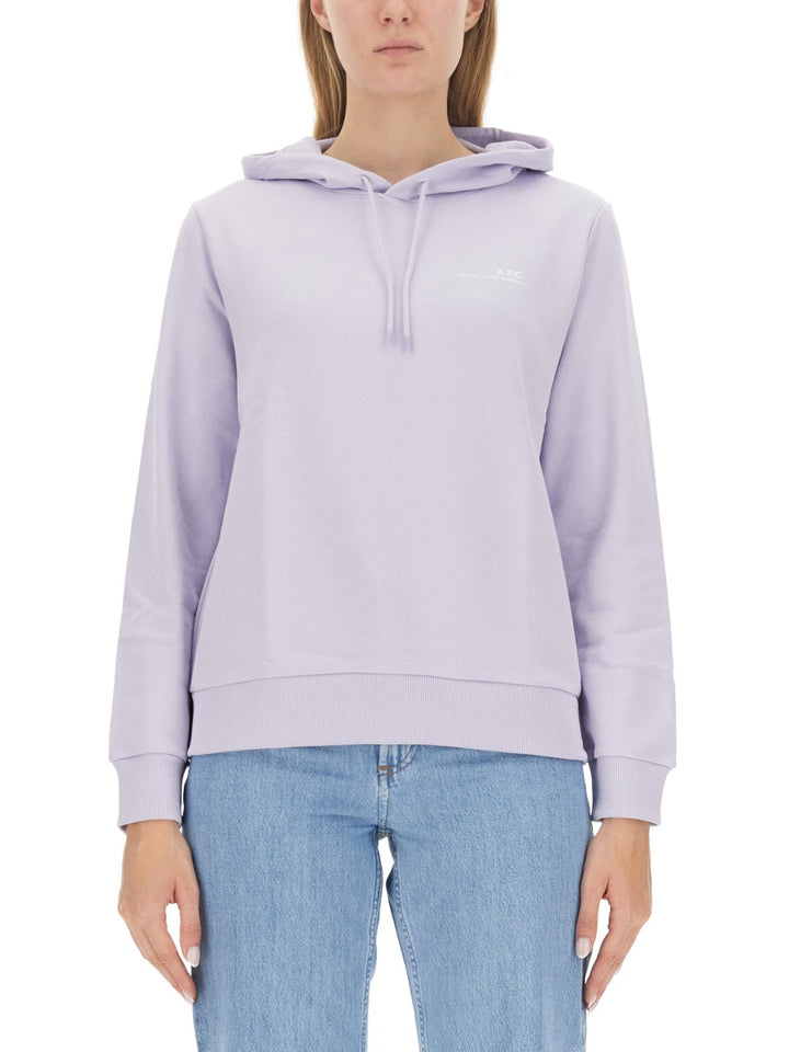 A.P.C. Sweatshirts - Lilac | Wanan Luxury
