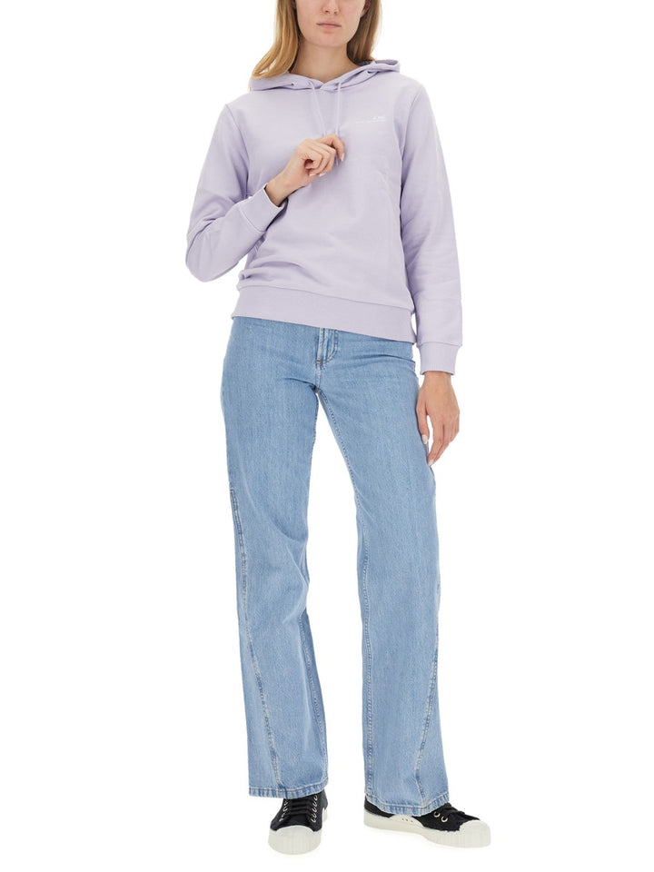 A.P.C. Sweatshirts - Lilac | Wanan Luxury