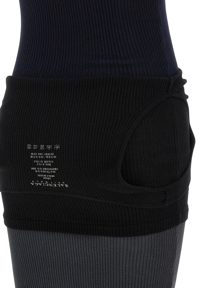 Balenciaga Upside Down Dresses - Black | 69f360b487cab5cf15154cb9aa27a6d46a6be47d