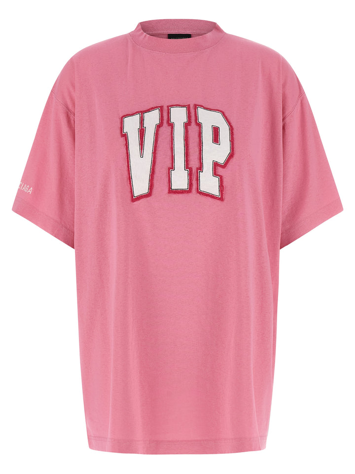 Balenciaga Vip Team T-shirt - Pink | 8efb5784d17ed62f6fa6fa4baa77ccab14bee2a4