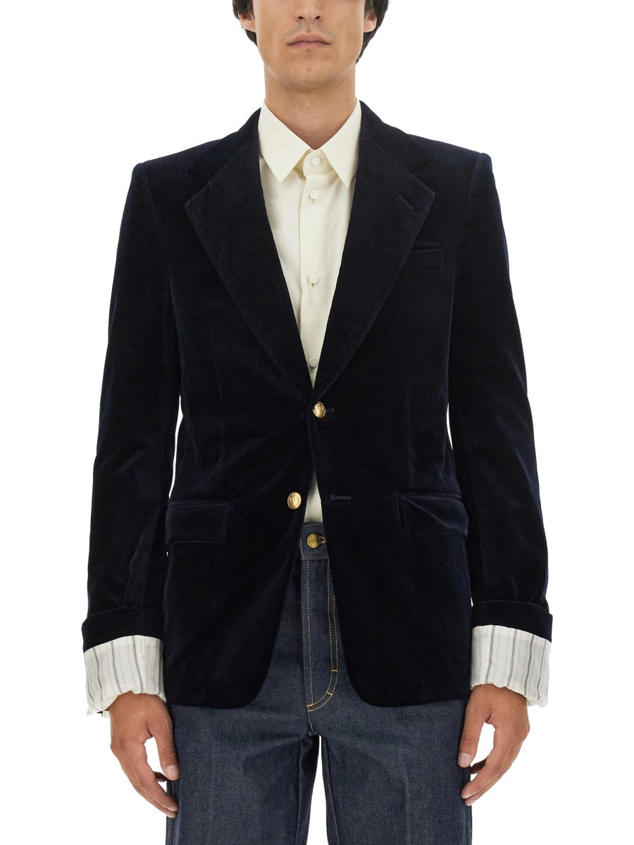 Gucci Jackets - Blue | 3a565c53307fab30c388b5aa3f4fab9c03ca776e