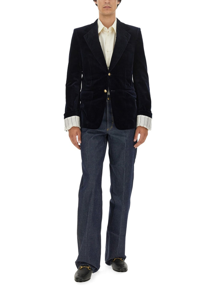 Gucci Jackets - Blue | abd6903ab677519e6b51cb2b37bb1c29eb606c1e