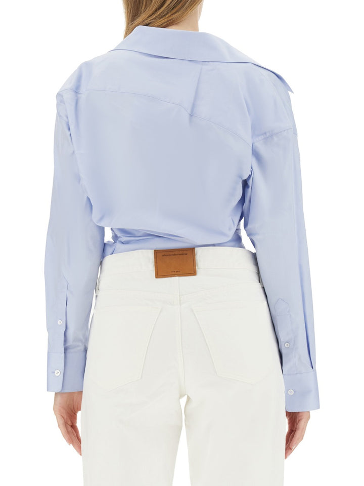 Alexander Wang Shirts - Light Blue | Wanan Luxury