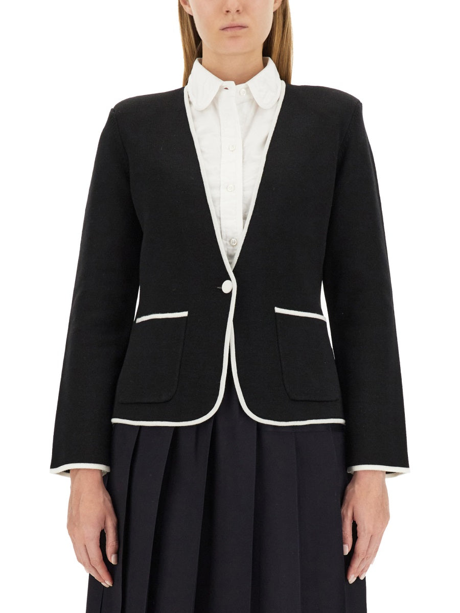 Thom Browne Jackets - Black | Wanan Luxury