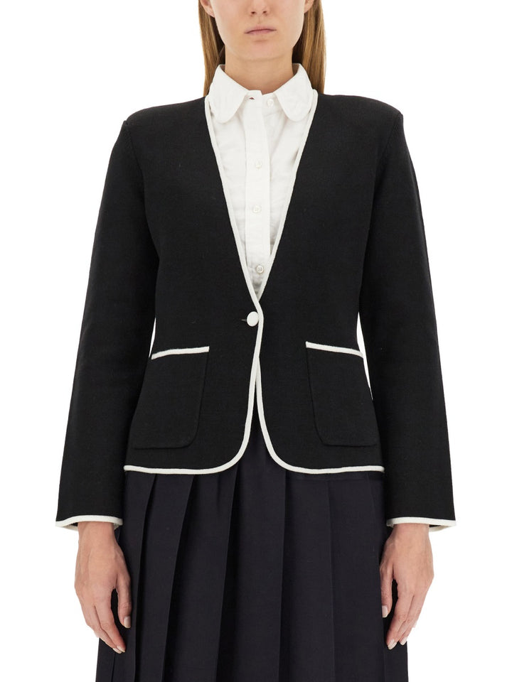 Thom Browne Jackets - Black | Wanan Luxury
