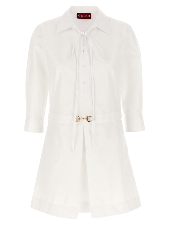 Morsetto Chemisier Dress Dresses White