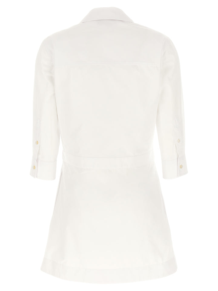 Gucci Morsetto Chemisier Dress Dresses - White | 1b0f0abdd4f197d5af26859218a08a8abeaf45f5