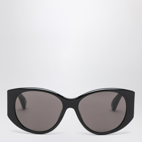 Nano Round Black Sunglasses