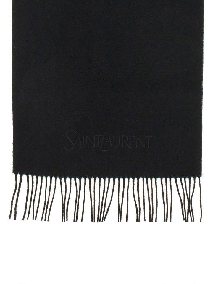 Saint Laurent Scarves & Gloves - Black | Wanan Luxury