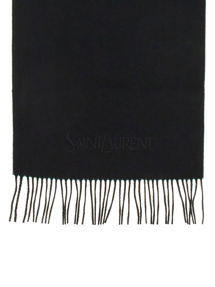 Saint Laurent Scarves & Gloves - Black | Wanan Luxury