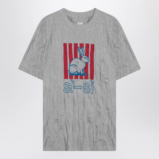 Crushed Cotton Printed Jersey T-Thirt
