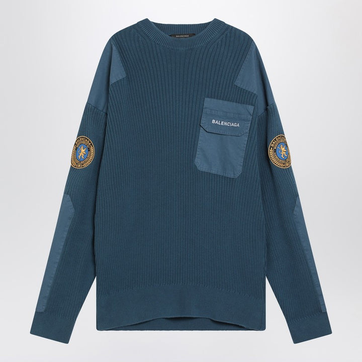 Balenciaga Shirts & Tops - Blue | f6664e060a28fbb2dfe230cdfb27adef89cbc72a
