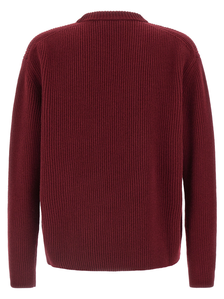 Gucci Gucci Intarsia Sweater Sweaters and Cardigans - Bordeaux | 706f3b062b67c5b11f00d76ead7b00e978f4d4d3