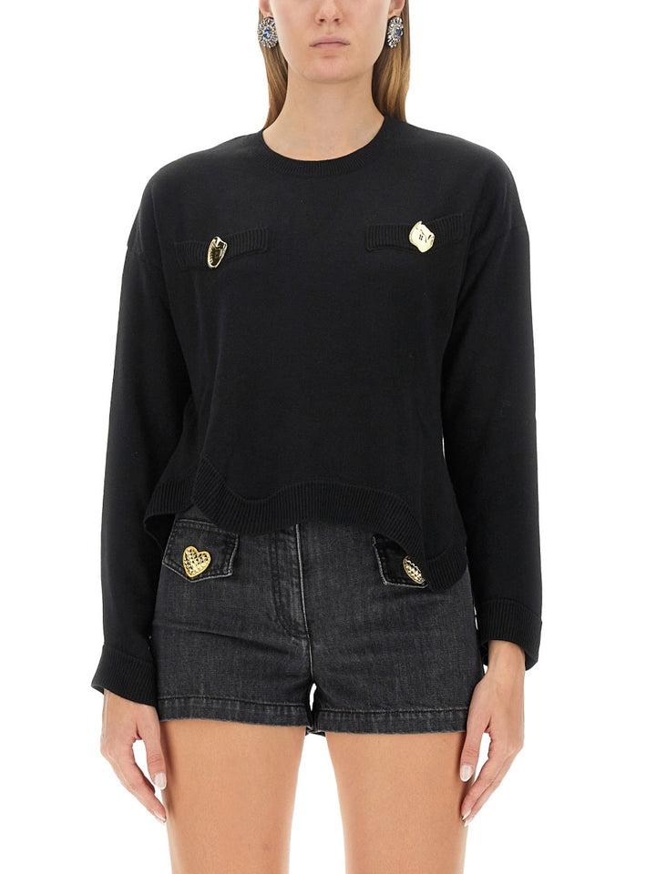 Moschino Sweaters - Black | Wanan Luxury